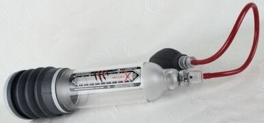 Vacuum pump to enlarge member